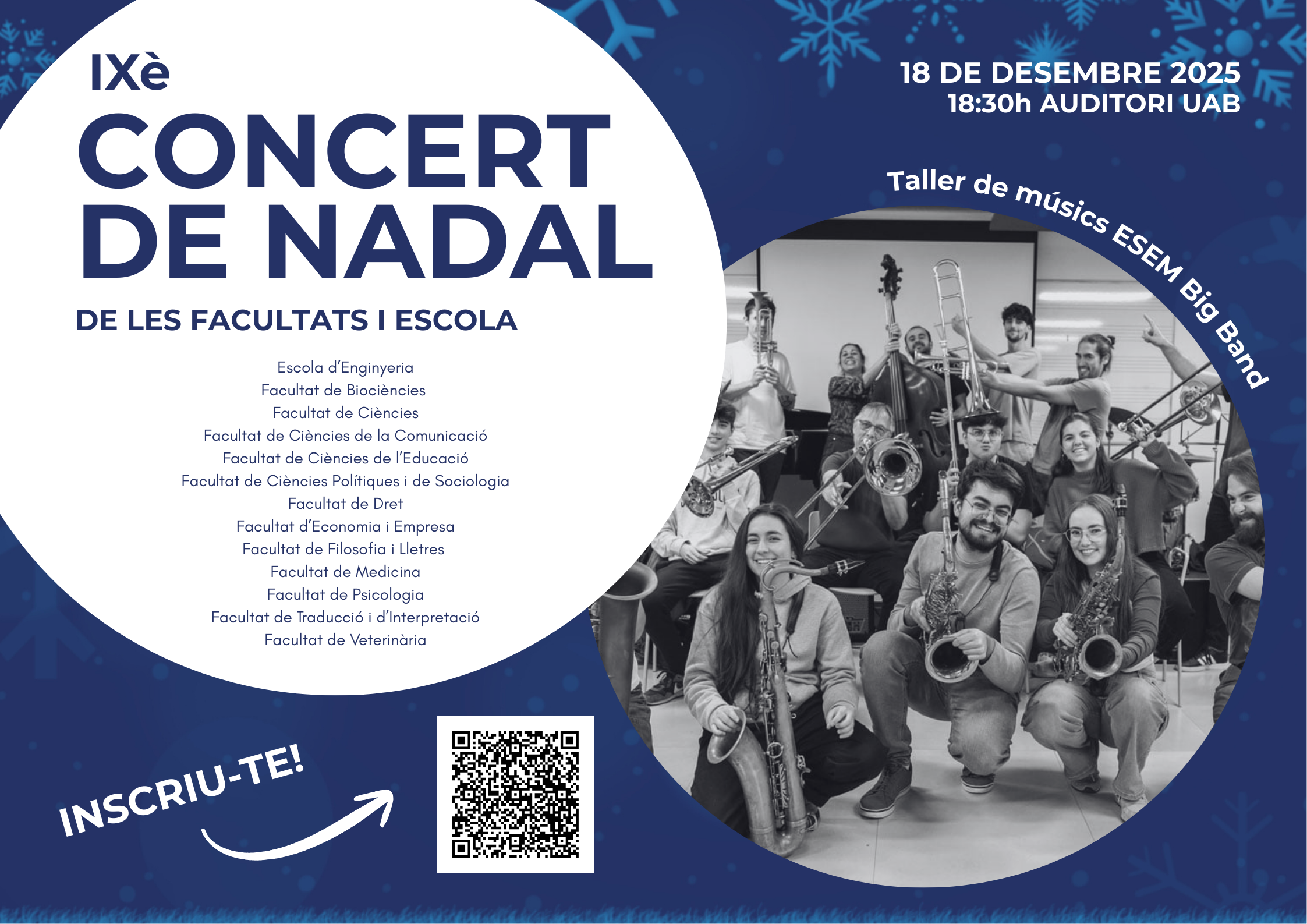 Cartell del concert de Nadal